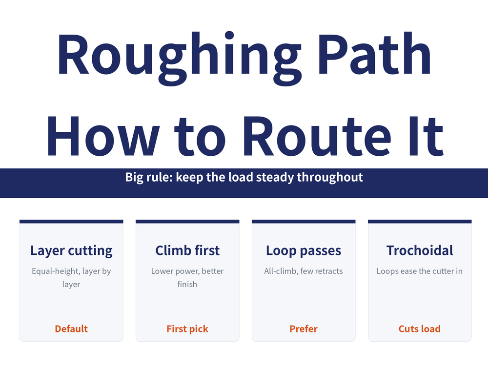 Routing the Roughing Path reading-guide hero image. Title: 